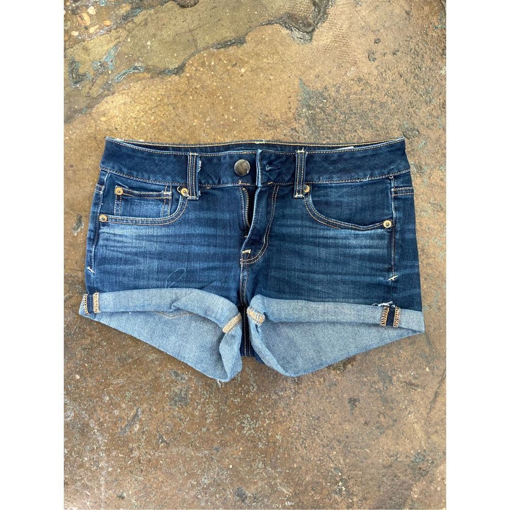 Dark Wash Jean Shorts